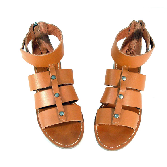 MADEWELL Rowan Leather Gladiator Sandals - Picture 2 of 8